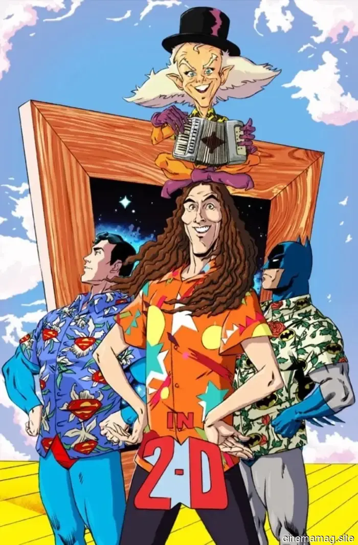 Weird Al collaborates with Batman and Superman for the World's Weirdest one-shot comic from DC Comics.