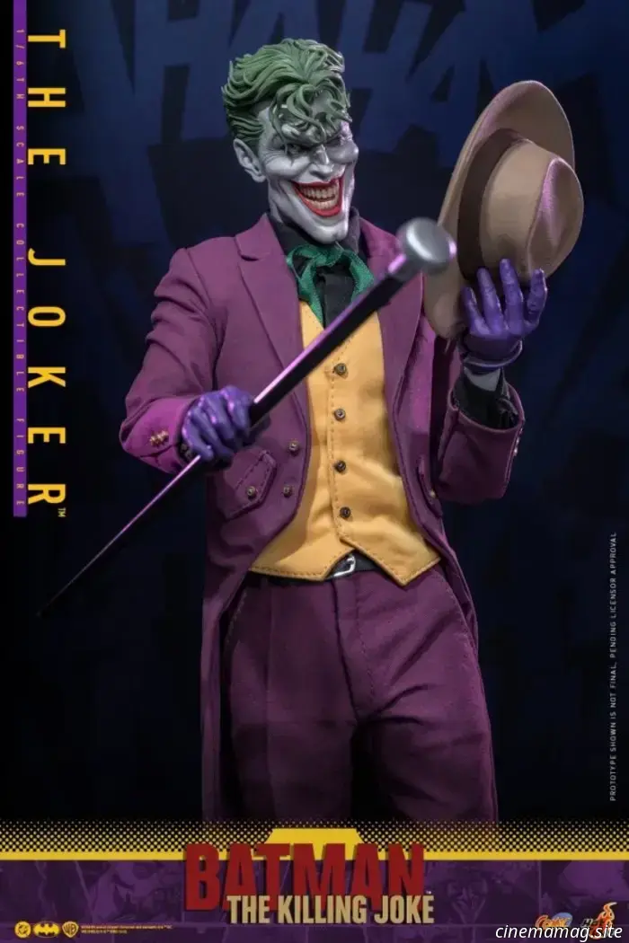 La figura del Joker in scala 1/6 da Batman: The Killing Joke svelata da Hot Toys