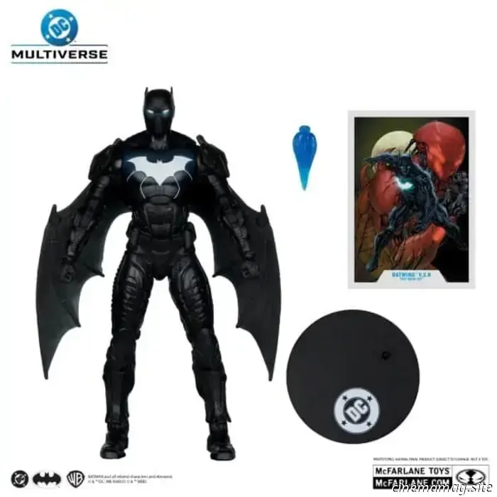 McFarlane Toys introduces new action figures from the Batman-themed DC Multiverse collection.