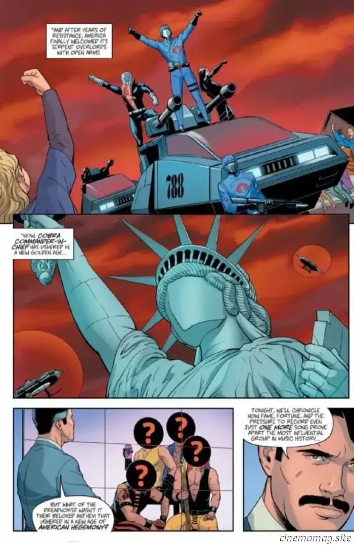 Los Dreadnoks vuelven a reunir a la banda en la primera vista previa de G.I. Joe: Cold Slither #1