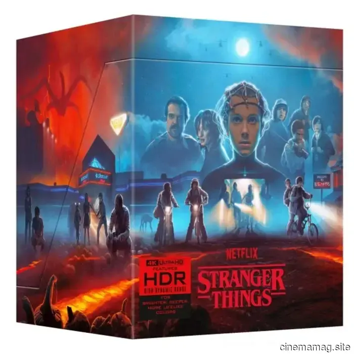 Stranger Things: The Complete Series will be released on 4K Ultra HD and Blu-ray by Arrow.