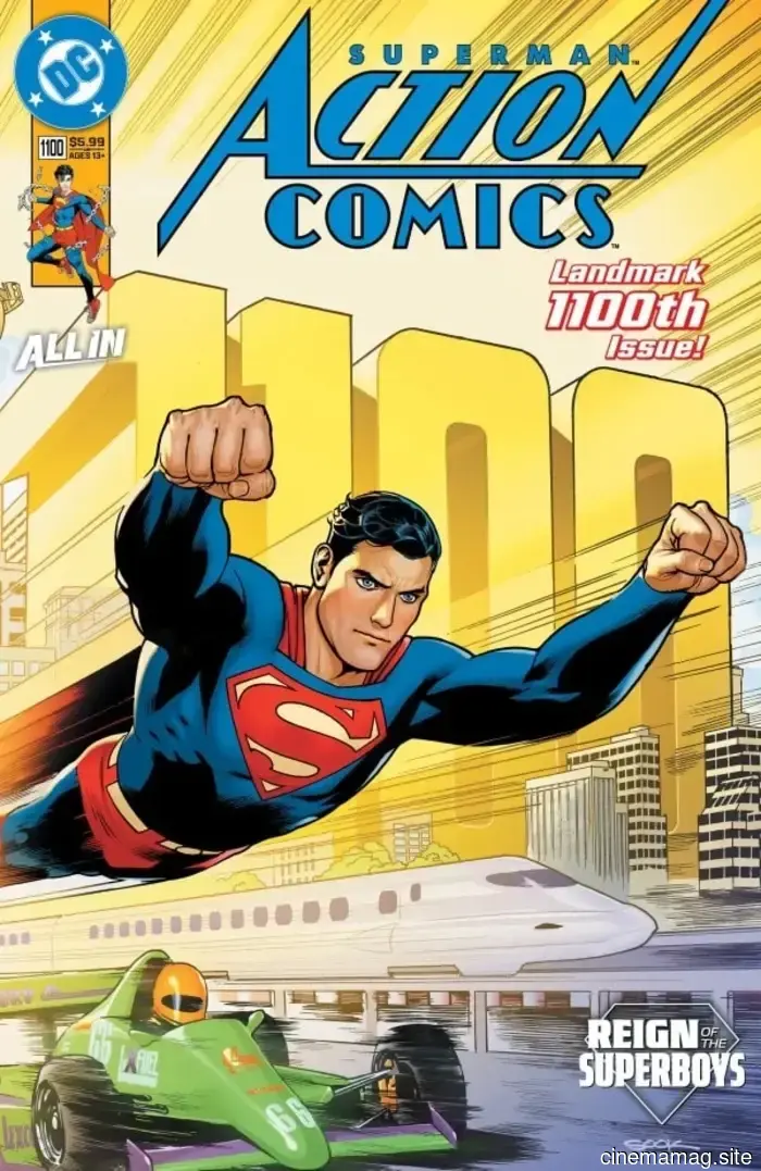 Предварительный просмотр комикса – Action Comics #1100