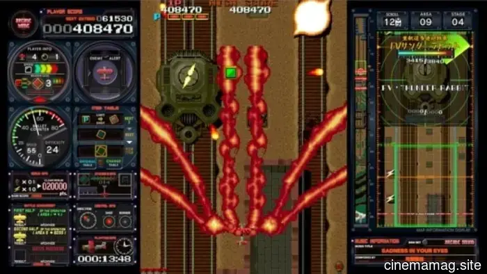 Toaplan Arcade Garage: Flying Fire Shark is set to deliver classic shoot-em-up action to PS4 and Switch this August.