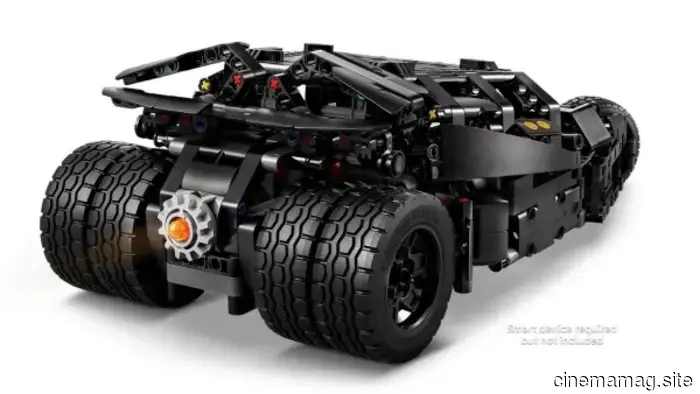 LEGO возвращается к Трилогии Темного Рыцаря с LEGO Technic Бэтмобилем Тумблером