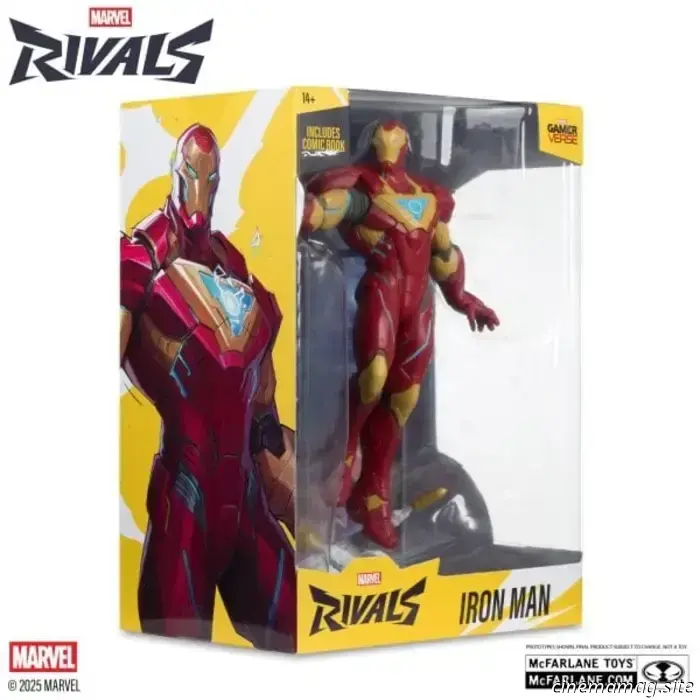 Spider-Man y Iron Man se unen a la línea Marvel Rivals de McFarlane Toys con figuras coleccionables.