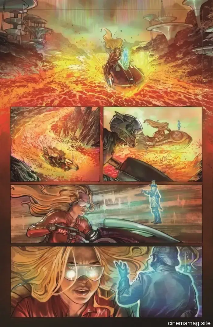Dai un primo sguardo a Red Sonja / Barbarella #1 con un'anteprima esclusiva.