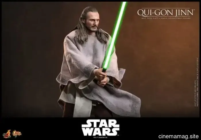 Hot Toys has unveiled a new sixth scale figure of Qui-Gon Jinn from Star Wars: Episode I – The Phantom Menace.