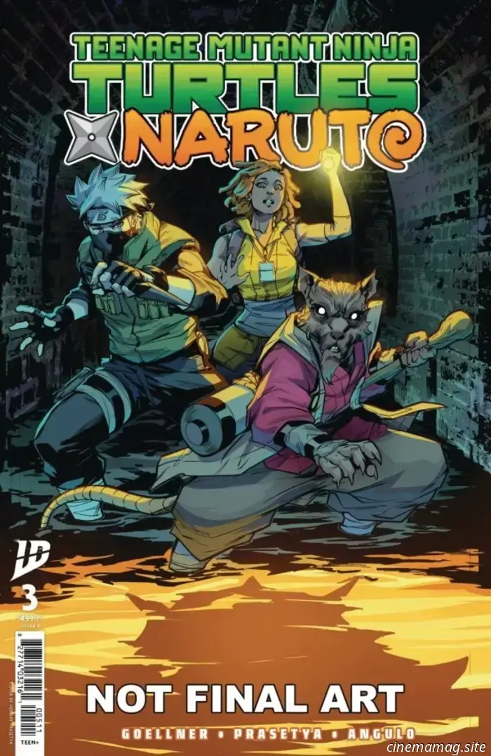 Teenage Mutant Ninja Turtles x Naruto #3 - Comic Book Sneak Peek
