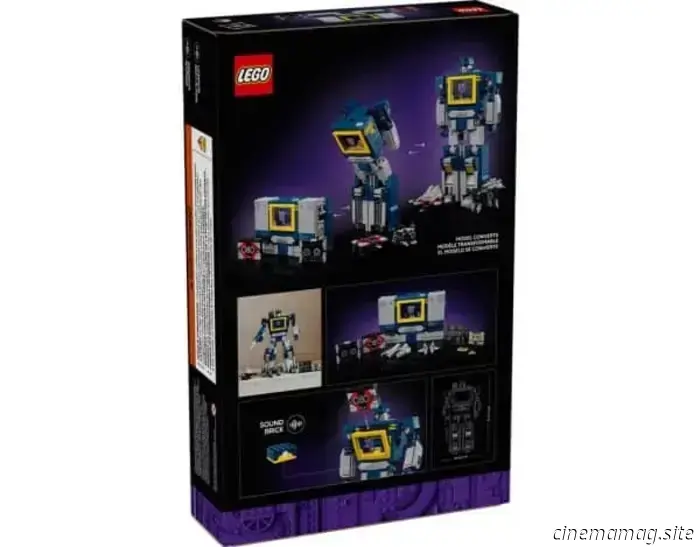 Звукволна присоединяется к линейке Transformers от LEGO