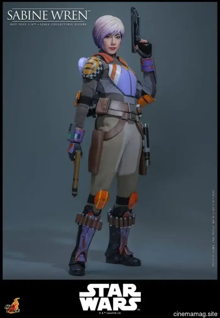 Hot Toys has released new sixth scale figures of Sabine Wren and Ezra Bridger from Star Wars Rebels.