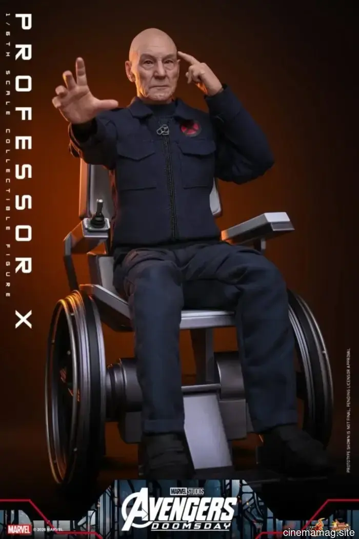 Professor X is now part of Hot Toys' sixth scale figure collection based on Avengers: Doomsday.