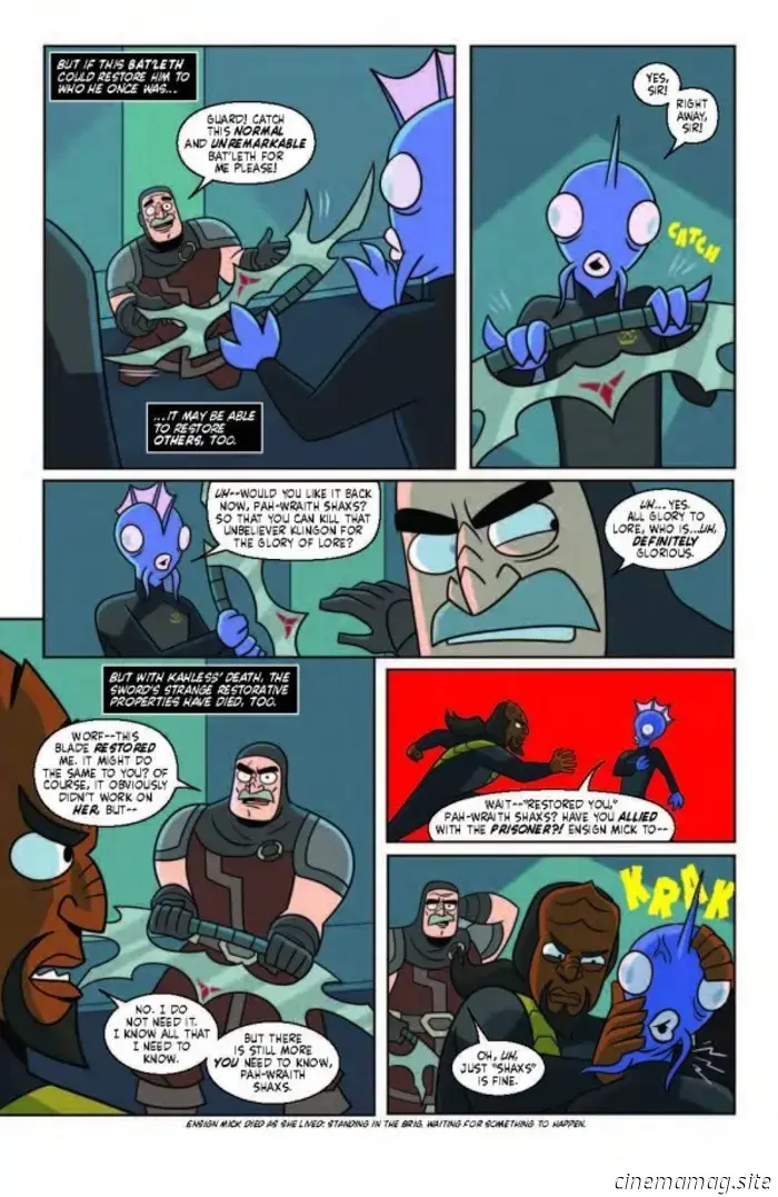Comic Book Sneak Peek - Star Trek: Lore War – Shaxs' Worst Day #1