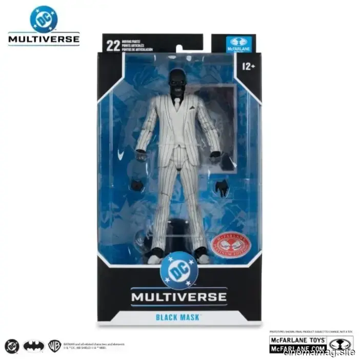 McFarlane has introduced new DC Multiverse figures featuring Sinestro, Brainiac, Black Adam, Black Mask, Sentinel, and Kid Flash.