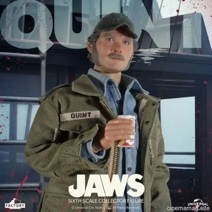 Quint e Hooper, figure in scala sei di Jaws svelate da Factory Entertainment