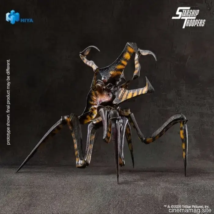 The Warrior Bug from "Starship Troopers" is now part of Hiya Toys' Exquisite Basic Series with the release of a new figure.
