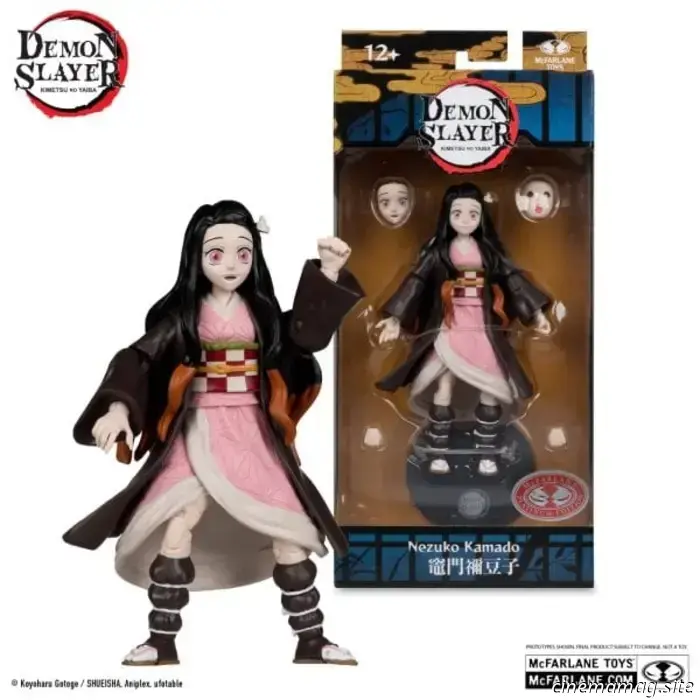 McFarlane Toys reveals new action figures based on Demon Slayer: Kimetsu no Yaiba.