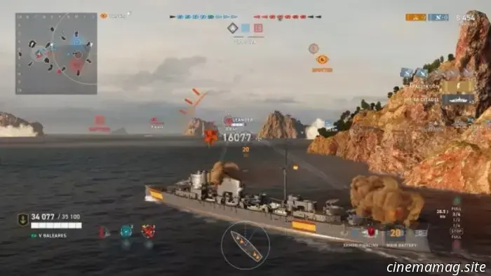 Испания появляется в сентябрьском обновлении World of Warships: Legends