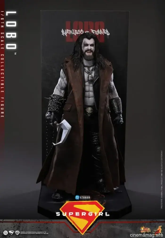 Lobo becomes a part of Hot Toys' Supergirl movie lineup with a sixth scale action figure.