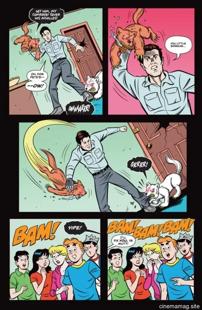 Vista previa del cómic – Archie X Army of Darkness #3