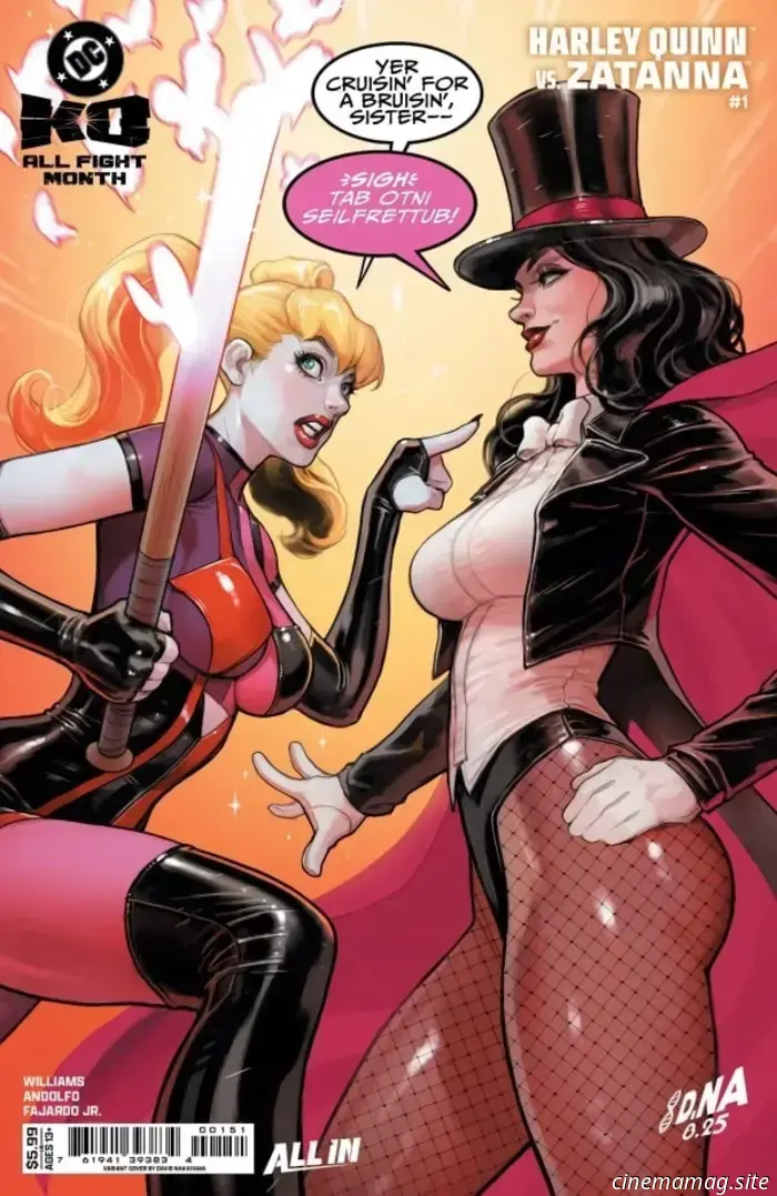 Comic Book Preview – DC K.O.: Harley Quinn vs. Zatanna #1