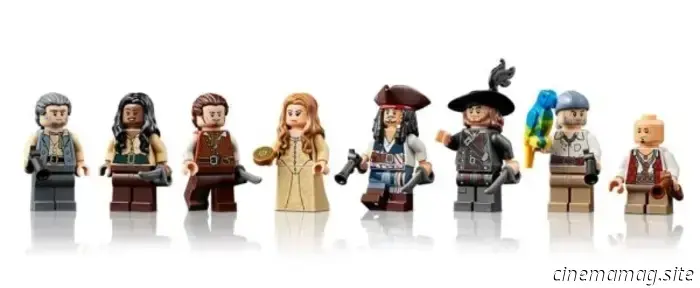 LEGO rivisita Pirati dei Caraibi per il set LEGO Icons della nave pirata del Capitano Jack Sparrow.