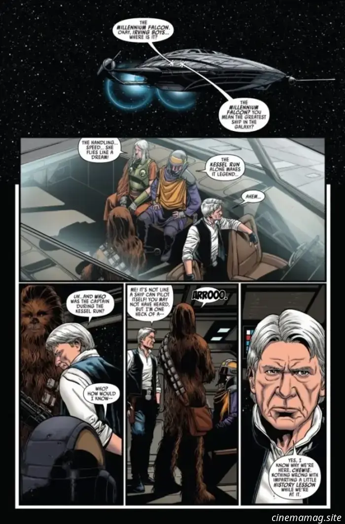 Marvel Comics publica Star Wars: Han Solo – Hunt for the Falcon #3 este miércoles que viene, y puedes echar un vistazo al avance oficial del número a continuación…

¡GRAN ROBO DEL HALCÓN! ¡HAN y CHEWIE se topan con los peligrosos Hermanos Irving! ¿Pero pueden hacerles frente los notorios hermanos que robaron el HALCÓN? ¿Y qué trato siniestro está maquinando el traficante de armas DUCAIN con el jefe de la chatarra UNKAR PLUTT?

Star Wars: Han Solo – Hunt for the Falcon #3 sale a la venta el 12 de noviembre, con un precio de $3.99.

Acerca de Amie Cranswick: Amie Cranswick ha formado parte del equipo editorial y directivo de Flickering Myth durante más de una década. Tiene experiencia en publicación y corrección de estilo y se ha desempeñado como editora en jefe de FlickeringMyth.com desde 2023.