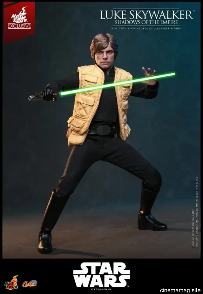Luke Skywalker from Shadows of the Empire is now a part of Hot Toys' sixth scale action figure collection from Star Wars.