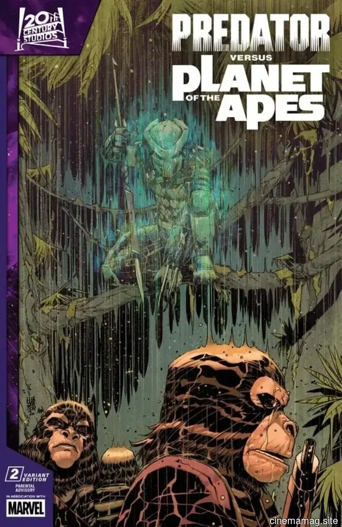 Comic Book Sneak Peek – Predator vs. the Planet of the Apes #2