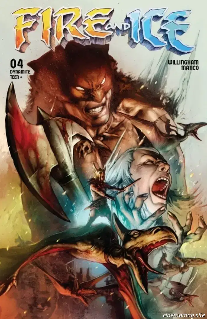 Anteprima del fumetto – Fuoco e Ghiaccio n. 4