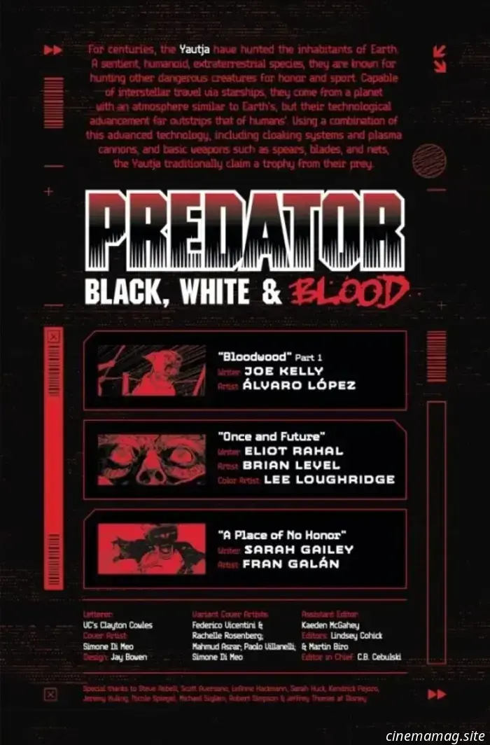 Predator: Black, White & Blood #1 - Comic Book Teaser