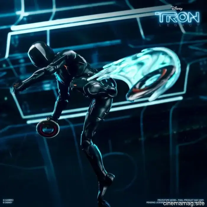 Hasbro returns to The Grid with action figures from TRON: Legacy.