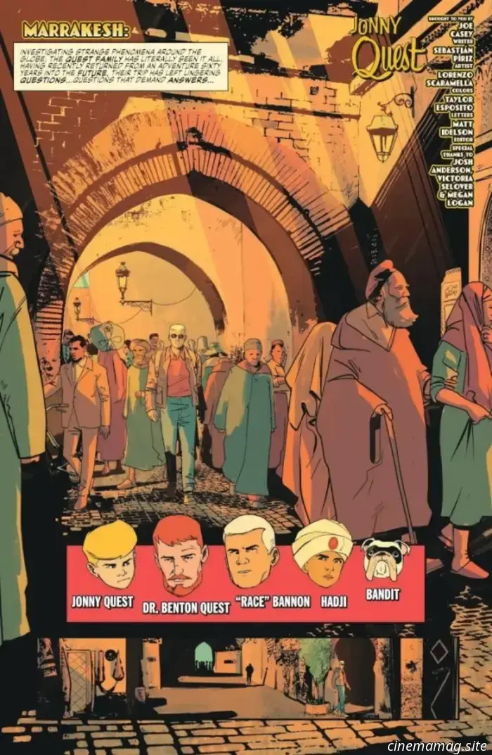 Space Ghost / Jonny Quest: Space Quest #1-Anteprima del fumetto