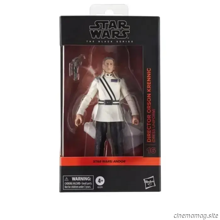 Hasbro presenta la action figure di Star Wars: Andor del regista Orson Krennic Black