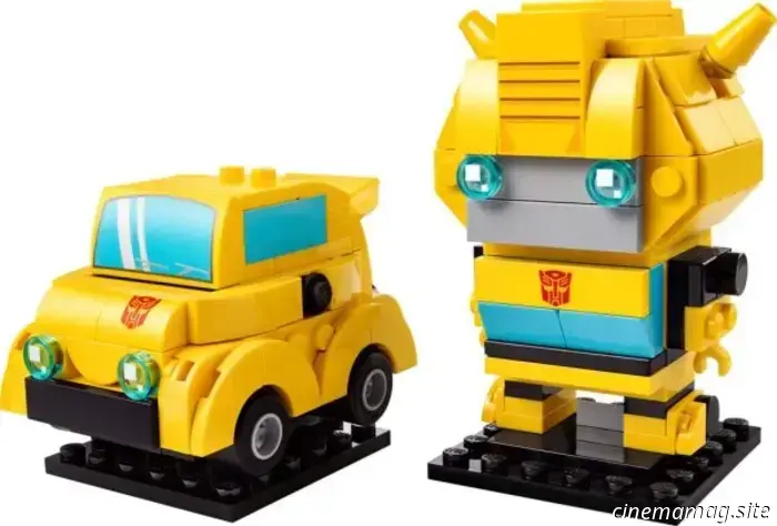 LEGO launches BrickHeadz featuring Optimus Prime and Bumblebee Transformers.