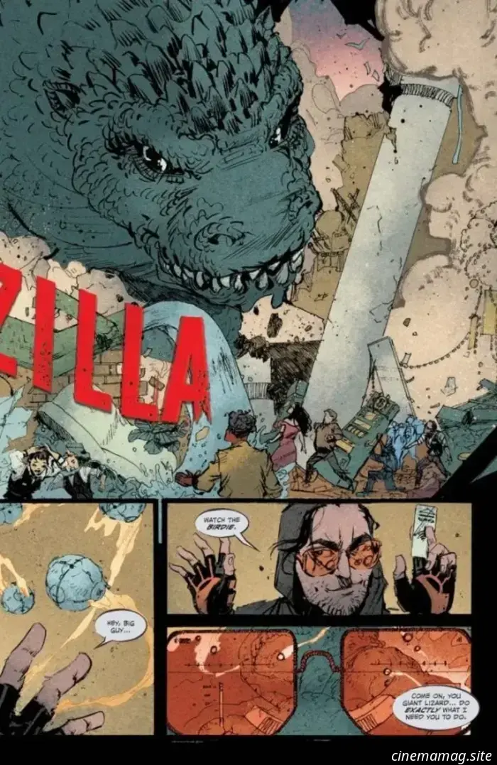 Godzilla: Heist #1 - Avance de cómic