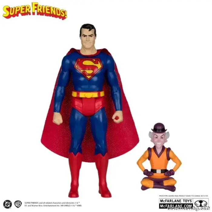 McFarlane Toys reveals a new wave of DC Super Friends action figures.