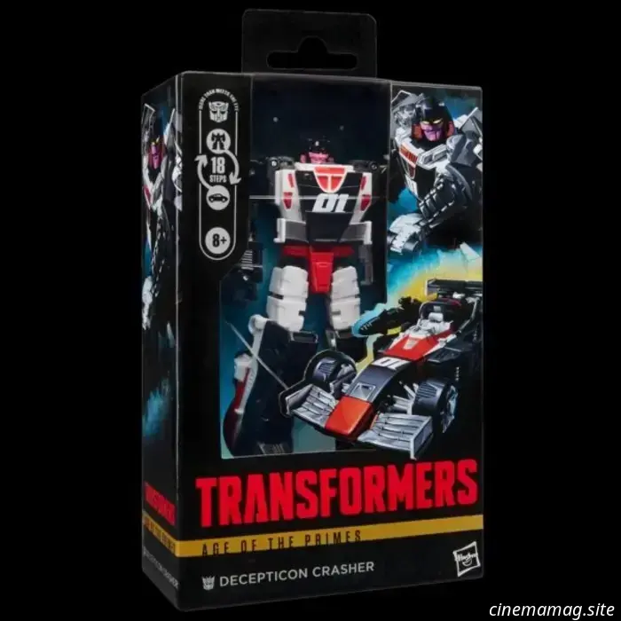 Hasbro has unveiled new action figures from Transformers: Age of the Primes.