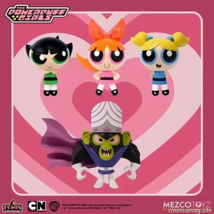 The Powerpuff Girls are being added to Mezco Toyz' 5 Points action figure series.