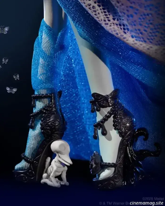 Mattel lancia la bambola Monster High Skullector x La sposa cadavere Emily