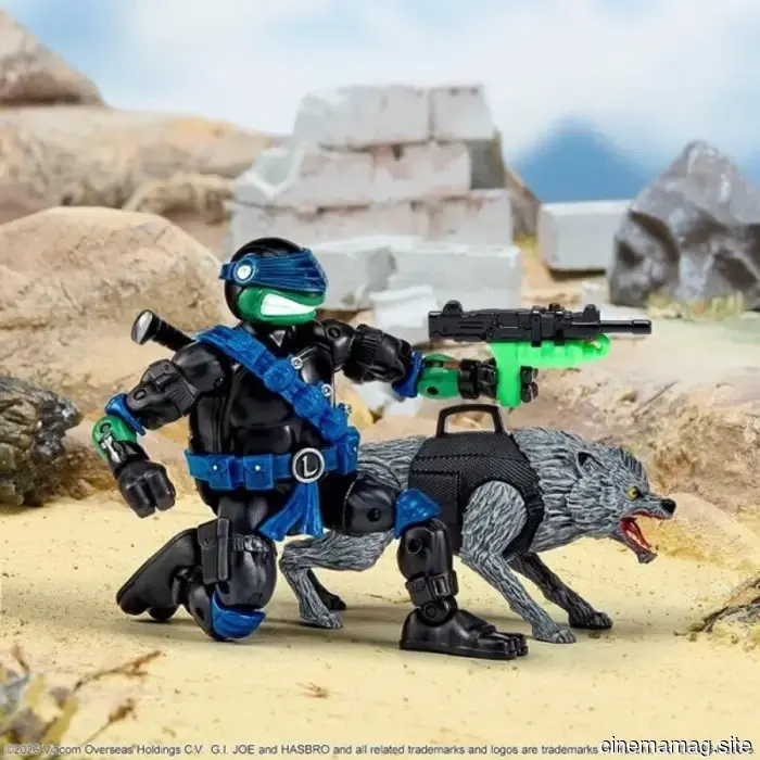 Teenage Mutant Ninja Turtles x G.I. Joe Snake Eyes x Leo e Timber x Rahzar 2-pack in arrivo al Comic-Con da Playmates Toys