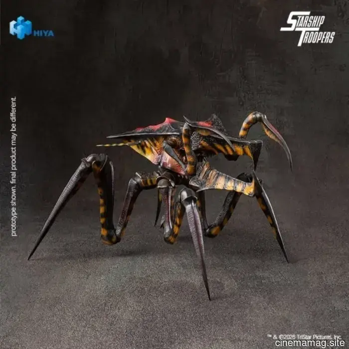 The Warrior Bug from "Starship Troopers" is now part of Hiya Toys' Exquisite Basic Series with the release of a new figure.