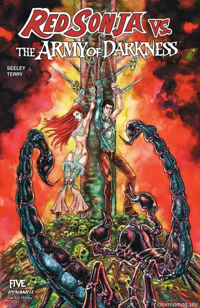 Red Sonja contro L'Armata delle Tenebre n. 5 - Anteprima del fumetto