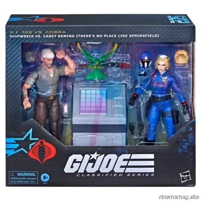 G.I. Joe Classified Series Fatal Fluffies y Shipwreck vs. Cadete Deming figuras exclusivas de Comic-Con reveladas por Hasbro