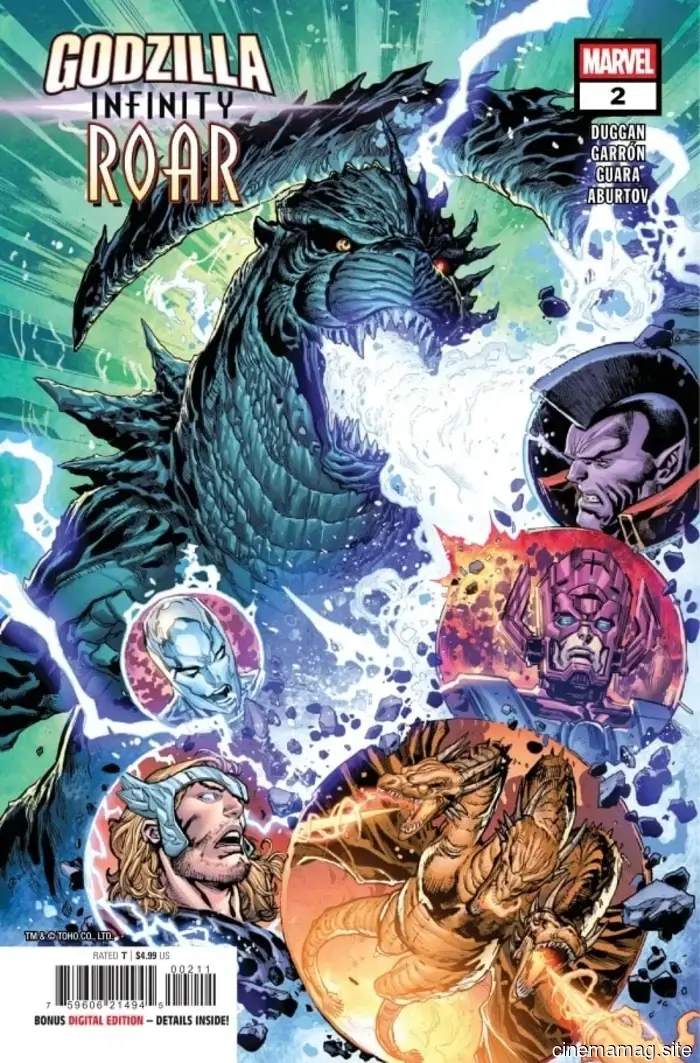 Vista previa del cómic – Godzilla: Rugido Infinito #2