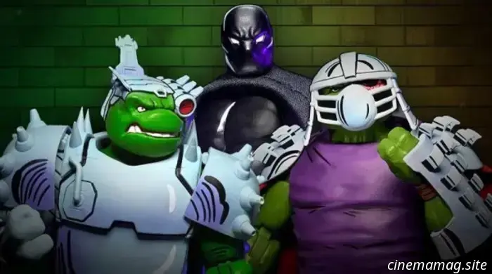 NECA svela le action figure delle Tartarughe Ninja: Raphael nei panni di Shredder, Donatello cyborg e Nobody.