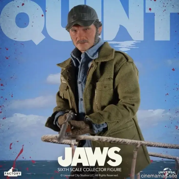 Quint e Hooper, figure in scala sei di Jaws svelate da Factory Entertainment