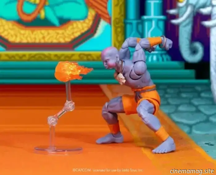 Jada Toys is set to bring their Ultra Street Fighter II Player 2 figures of M. Bison and Dhalsim to Comic-Con.