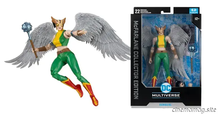 The Hawkgirl McFarlane Collector Edition DC Multiverse action figure is now available for pre-order.
