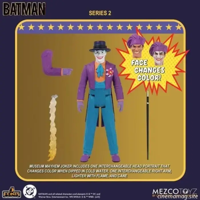Mezco Toyz rilascia nuove action figure Batman 1989 5-Points