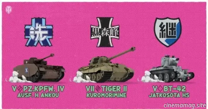 Girls Und Panzer makes a comeback in World of Tanks.